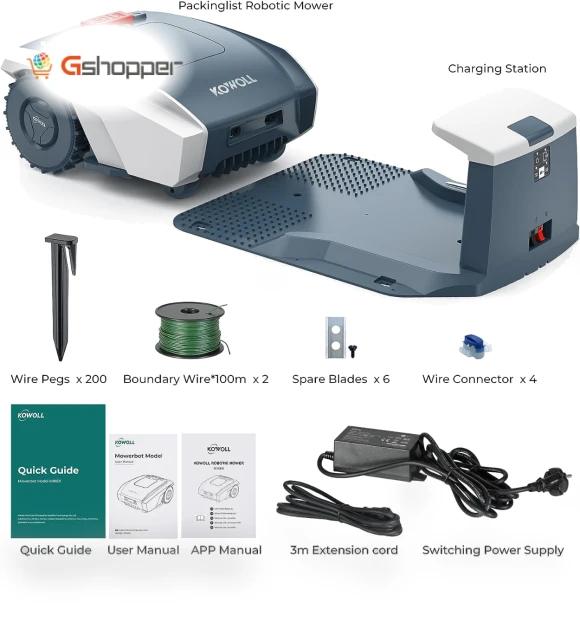 Robotic Lawnmower — Autonomous Lawn Care, KOWOLL