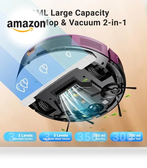 Robot Vacuum and Mop Combo — Smart Cleaning Robots, MBYULO
