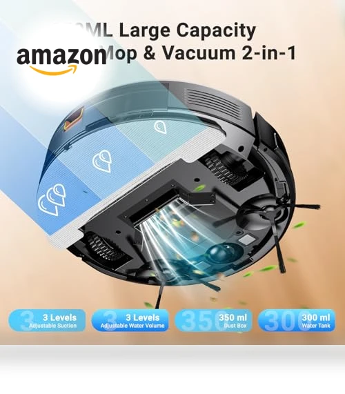 Robot Vacuum and Mop Combo — Smart Cleaning Robots, MBYULO