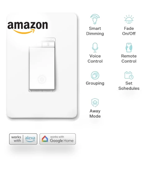 Smart Dimmer Switch — Smart Home Hubs & Controllers, TP-Link