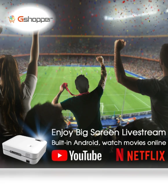 Smart HD Projector — Home Theater Projectors, WEJOY