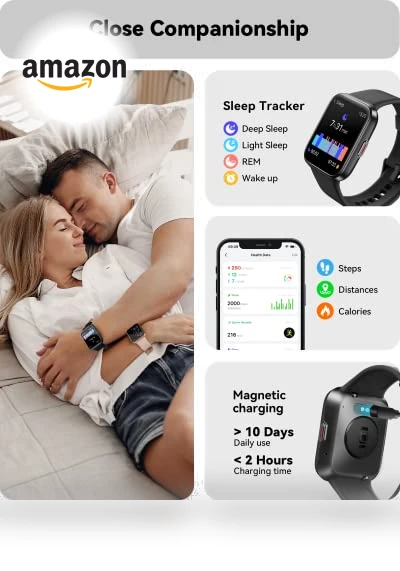 Smart Watch with Alexa Built-in — Smartwatches, ENOMIR
