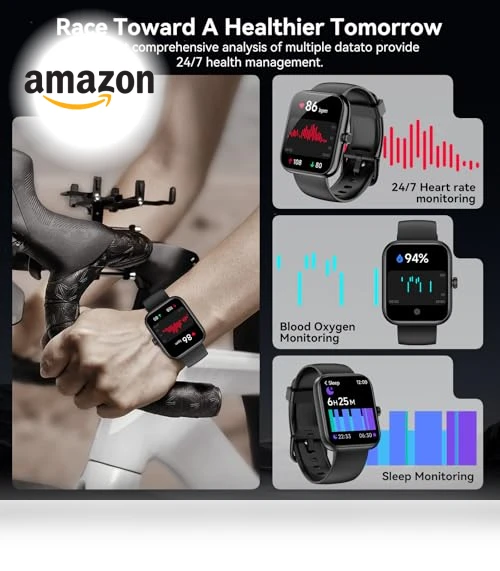 Smart Watch with Alexa Built-in — Smartwatches, BOOOMIC