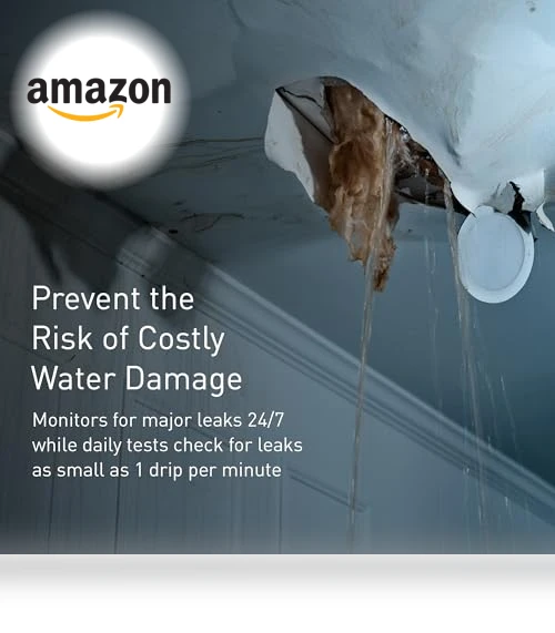 Smart Water Shutoff with Detector — Water Leak Detection Systems, Moen