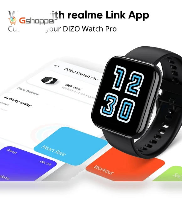 Advanced Smartwatch with GPS and Health Monitoring — Smartwatches, Realme
