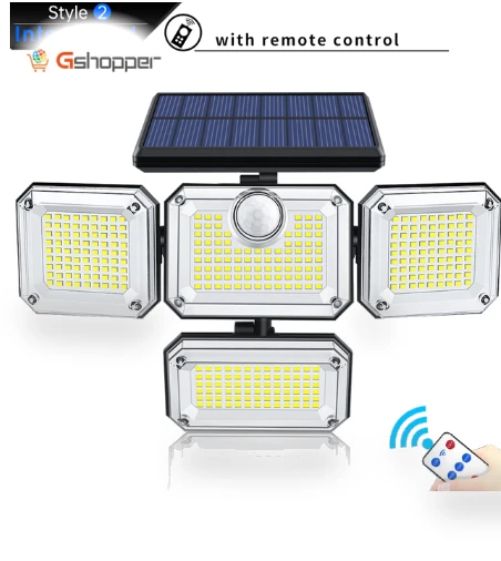 Outdoor Solar Flood Security Lights — Outdoor Security & Flood Lighting