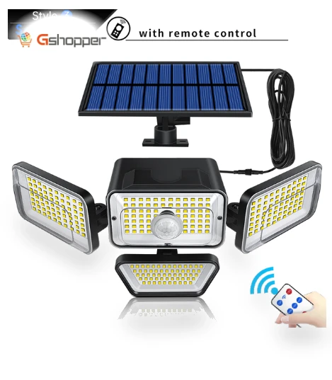 Outdoor Solar Flood Security Lights — Outdoor Security & Flood Lighting