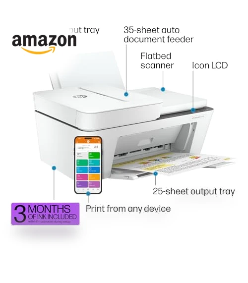 Wireless All-in-One Color Inkjet Printer — Printer Supplies, HP