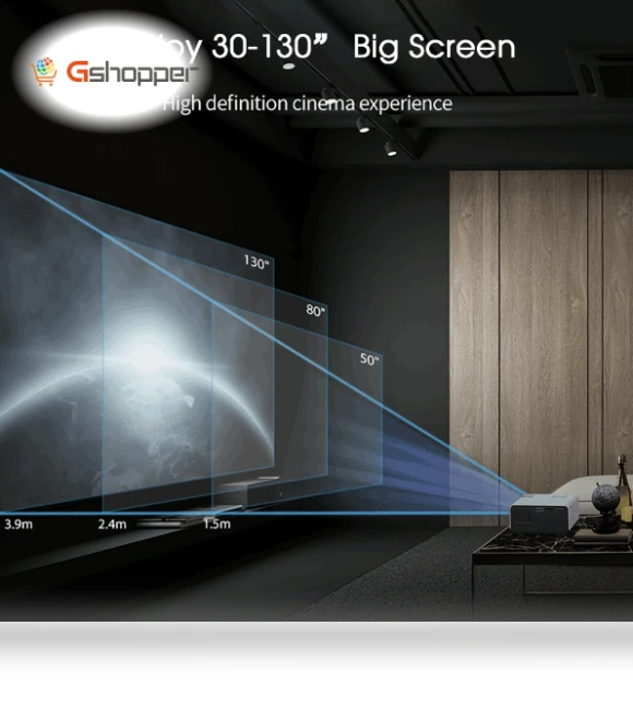 Smart HD Projector — Home Theater Projectors, WEJOY