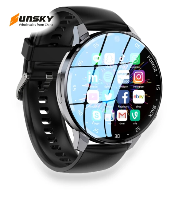 1.43 inch IP67 Waterproof 4G Android Smart Watch — Smartwatches
