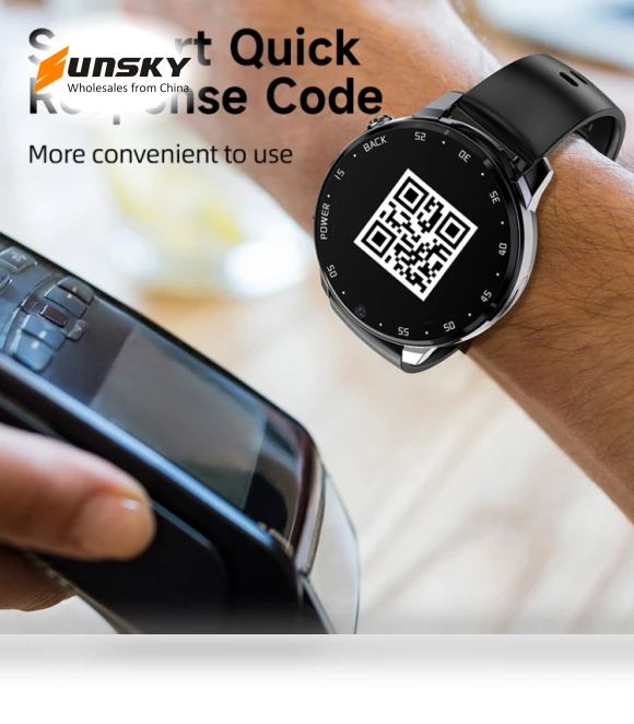 1.43 inch IP67 Waterproof 4G Android Smart Watch — Smartwatches