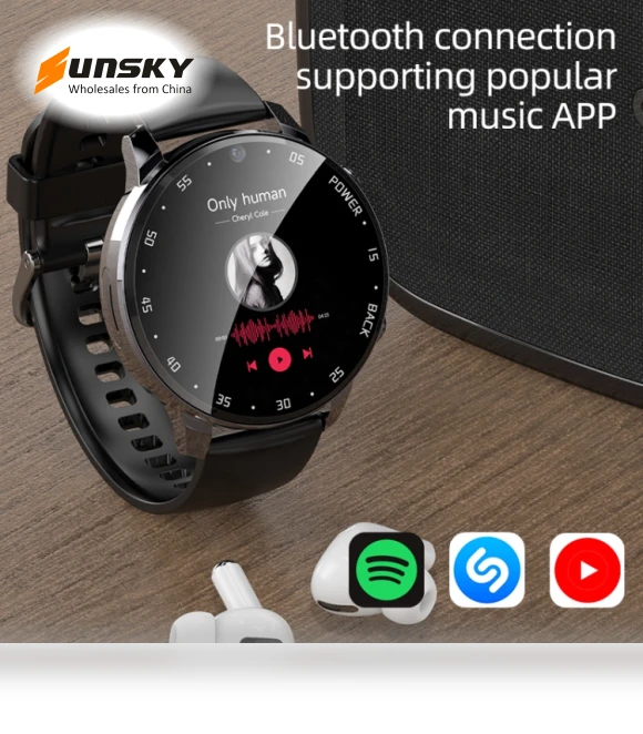 1.43 inch IP67 Waterproof 4G Android Smart Watch — Smartwatches