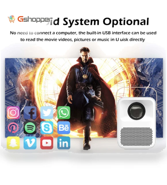Smart HD Projector — Home Theater Projectors, WEJOY