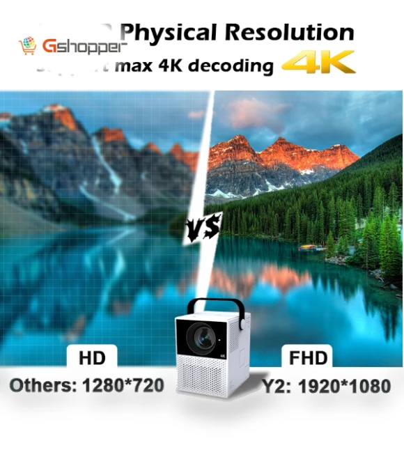 HD Smart LED Projector — Home Theater Projectors, WEJOY