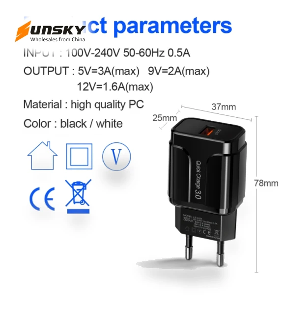 Universal Quick Charging Charger — Chargers