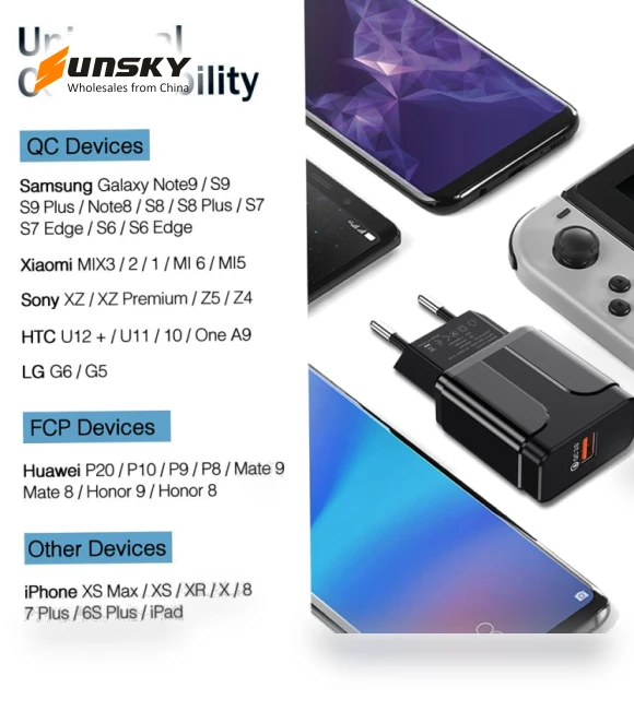 Universal Quick Charging Charger — Chargers
