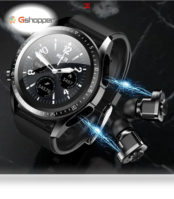 Smartwatch with Earbuds — Smartwatches