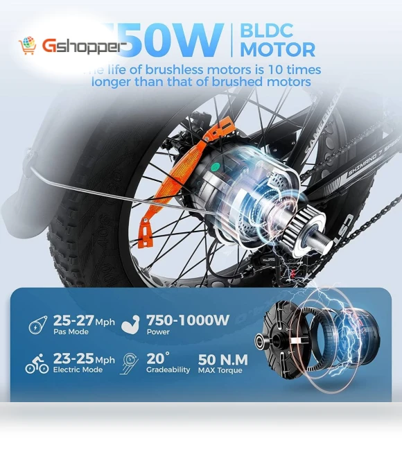 Electric Mountain Bike — E-Bikes, SAMEBIKE