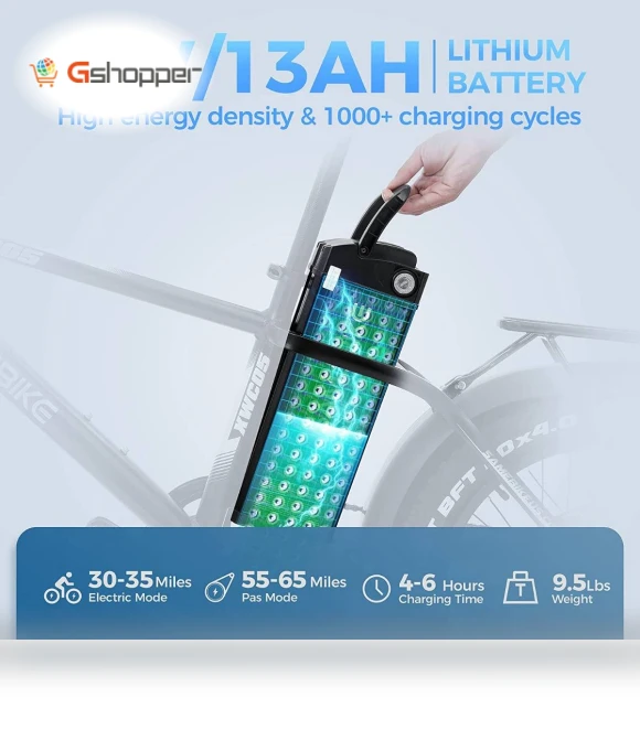 Electric Mountain Bike — E-Bikes, SAMEBIKE
