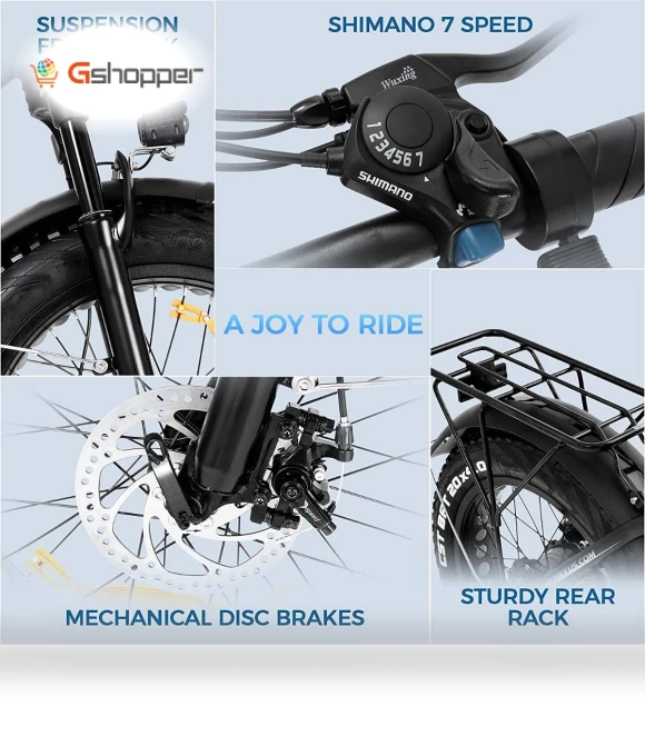 Electric Mountain Bike — E-Bikes, SAMEBIKE