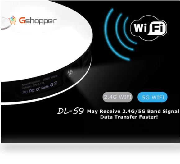 HD Smart LED Projector — Home Theater Projectors, WEJOY