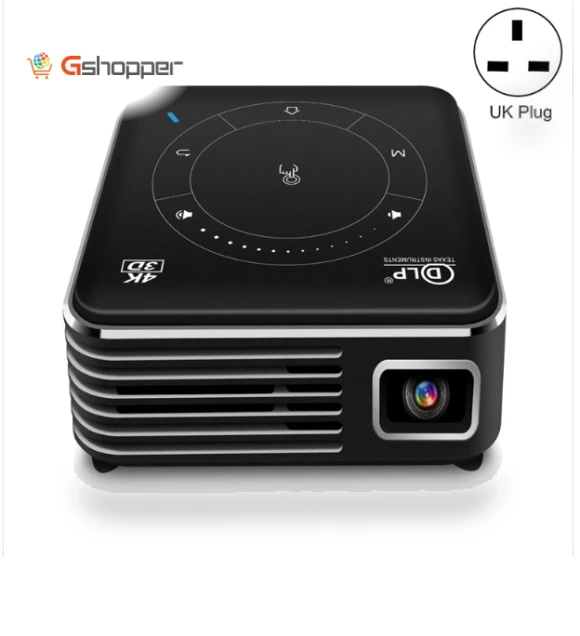 4K HD DLP Mini 3D Projector — Home Theater Projectors