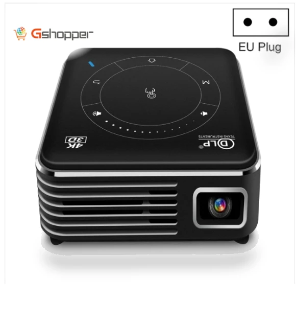 4K HD DLP Mini 3D Projector — Home Theater Projectors