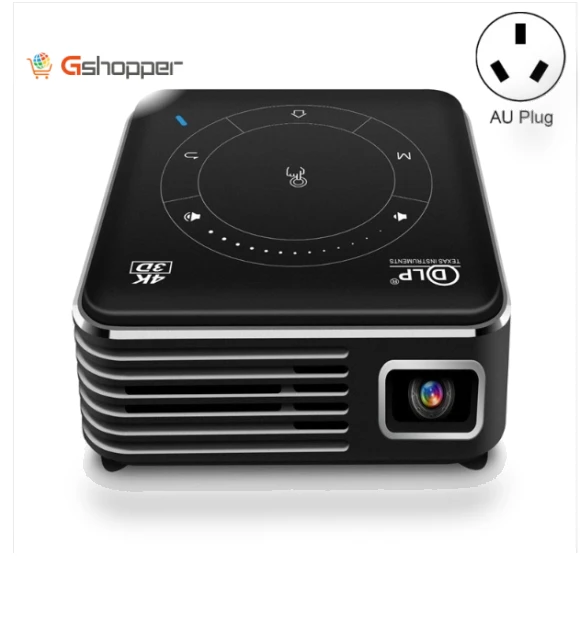 4K HD DLP Mini 3D Projector — Home Theater Projectors