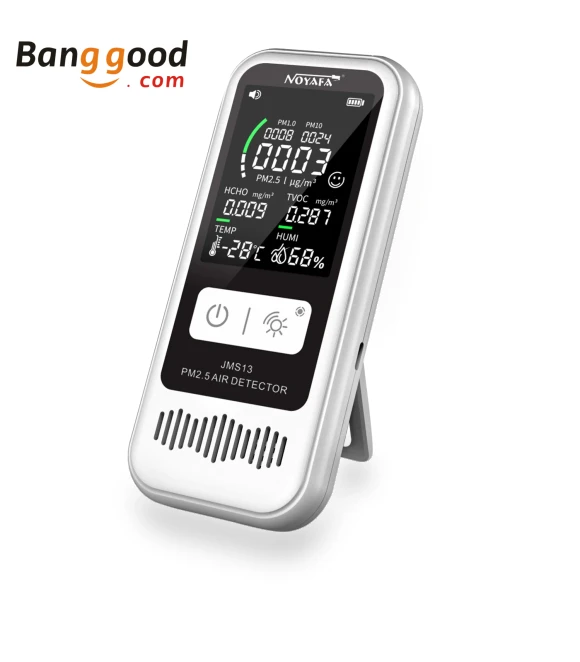 6 In 1 Multifunctional Air Quality Monitor — Air Quality Monitors, NOYAFA