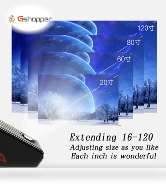 Android System Smart DLP HD Mini Projector — Home Theater Projectors