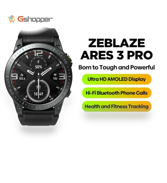 Ares 3 Pro Smart Watch — Smartwatches, Zeblaze