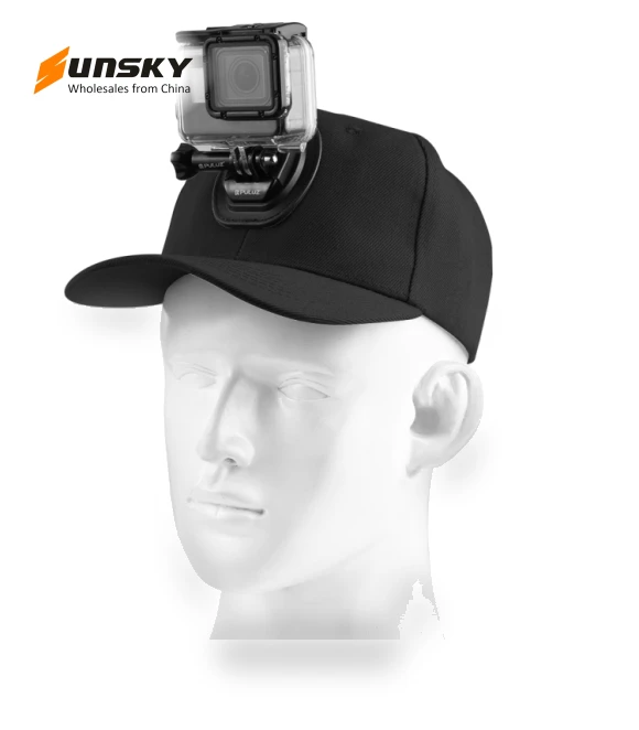 Baseball Hat with Camera Mount — Wearable Cameras, PULUZ