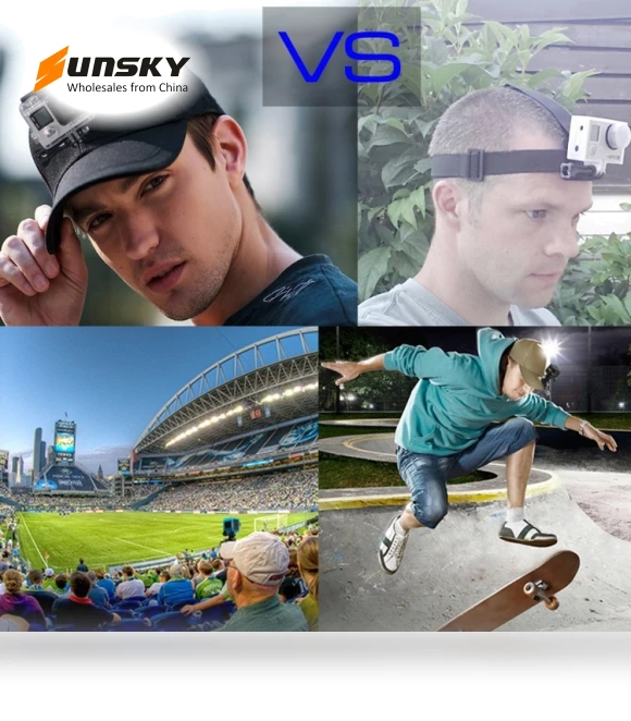Baseball Hat with Camera Mount — Wearable Cameras, PULUZ