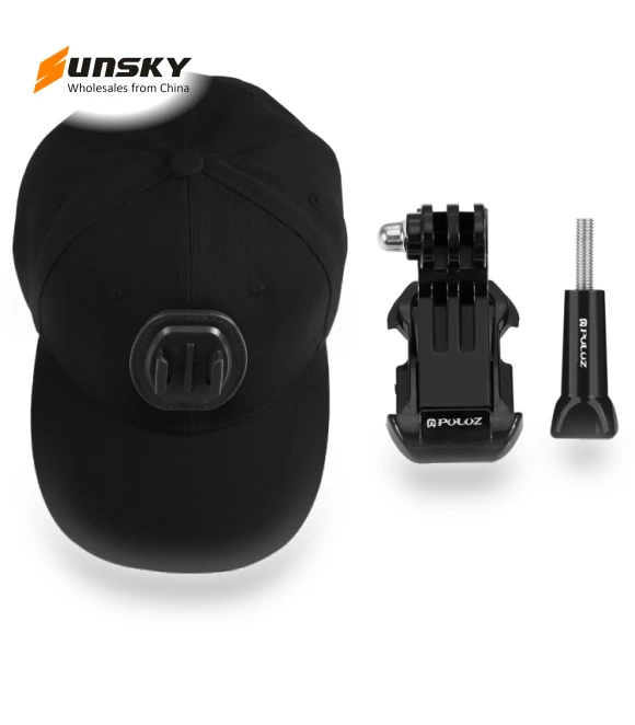 Baseball Hat with Camera Mount — Wearable Cameras, PULUZ