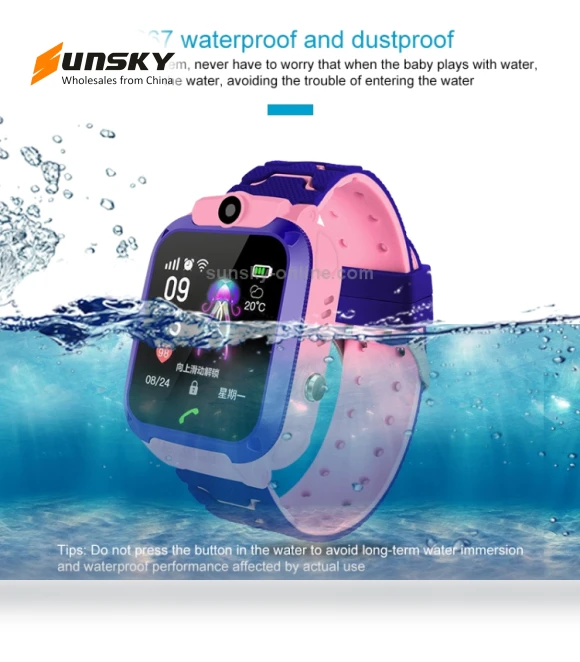 Color Screen Smartwatch for Children — Location Tracking Devices