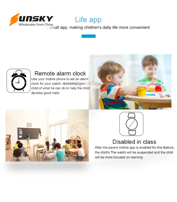 Color Screen Smartwatch for Children — Location Tracking Devices