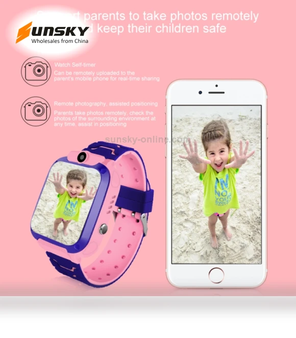 Color Screen Smartwatch for Children — Location Tracking Devices