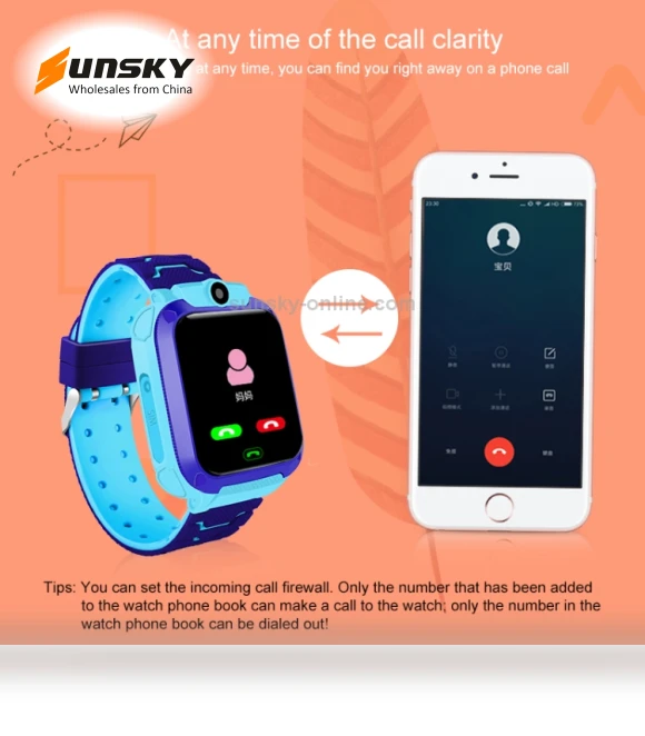 Color Screen Smartwatch for Children — Location Tracking Devices