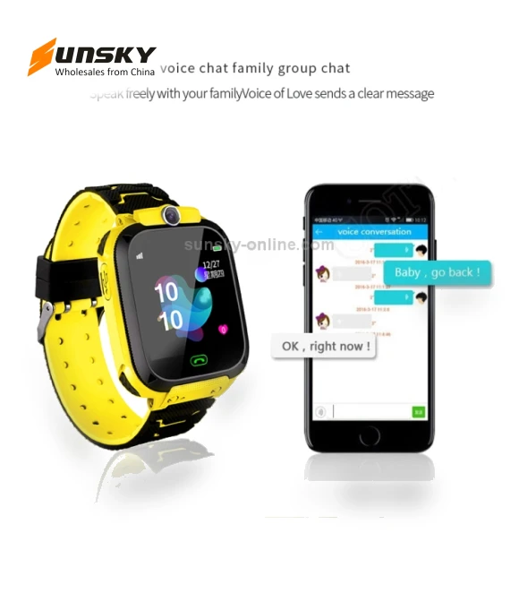 Color Screen Smartwatch for Children — Location Tracking Devices