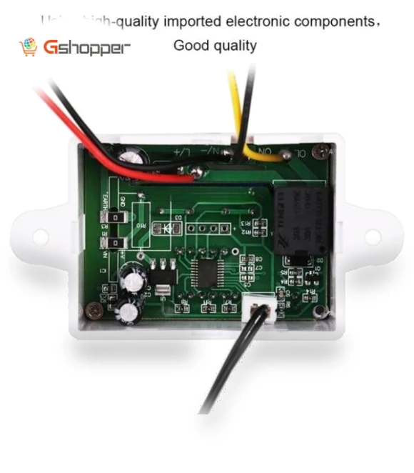 Digital LED Temperature Controller — Home Climate Control