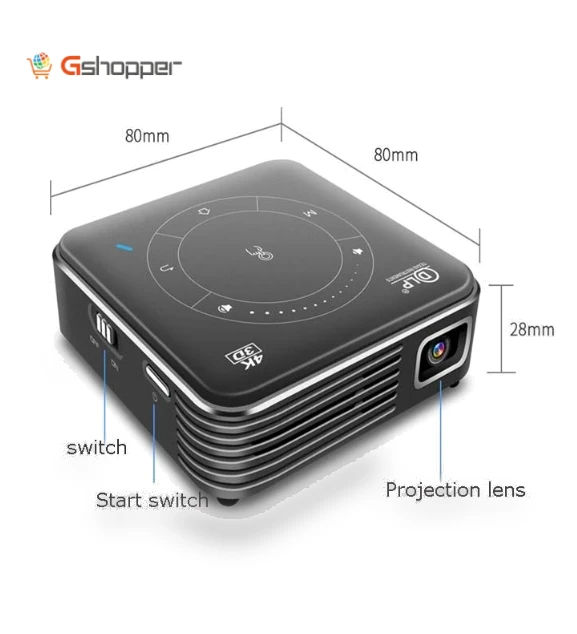 DLP Mini Smart Projector — Home Theater Projectors