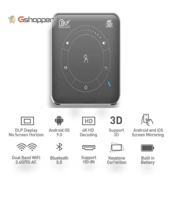 DLP Mini Smart Projector — Home Theater Projectors