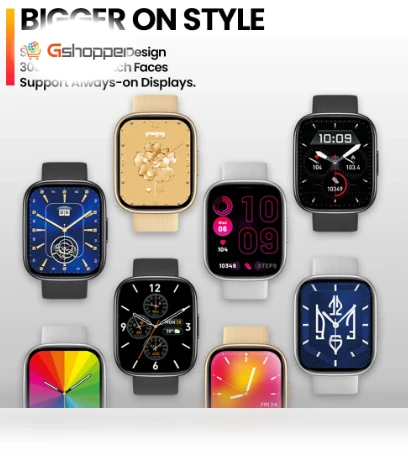 Ultra-large HD AMOLED Smart Watch — Smartwatches, Zeblaze