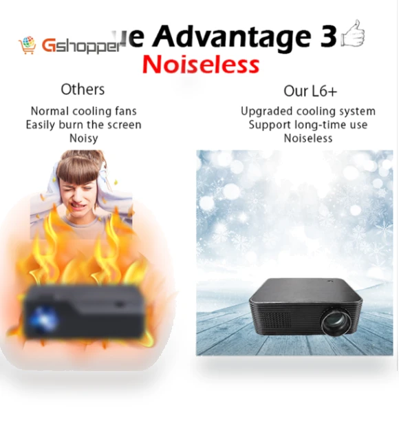 Smart HD Projector — Home Theater Projectors, WEJOY