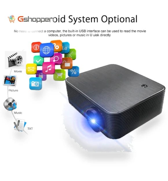 Smart HD Projector — Home Theater Projectors, WEJOY