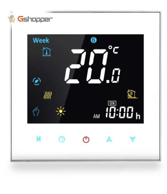 LCD Digital Heating Room Thermostat with Sensor — Home Climate Control