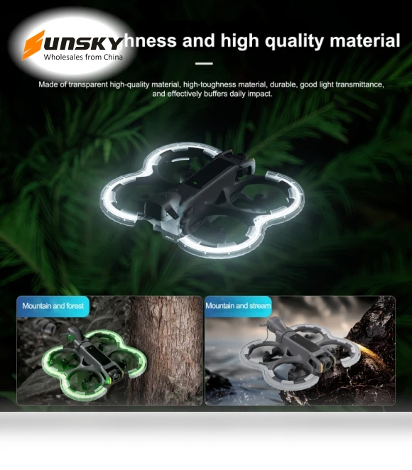 LED Propeller Protective Guard Anti-collision Ring — Drones, STARTRC