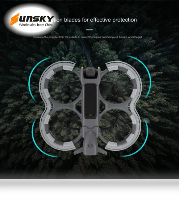 LED Propeller Protective Guard Anti-collision Ring — Drones, STARTRC