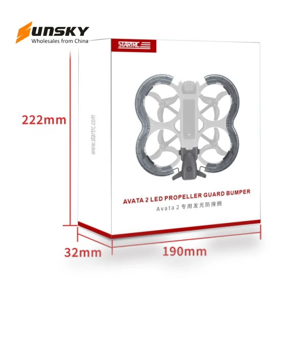 LED Propeller Protective Guard Anti-collision Ring — Drones, STARTRC