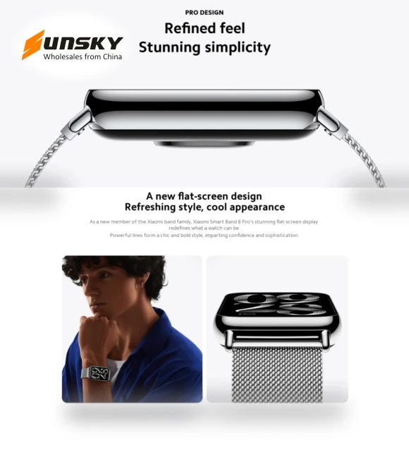 Smart Watch with AMOLED Screen and Health Monitoring — Smartwatches, Xiaomi